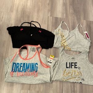 4 Pajama shirts size small